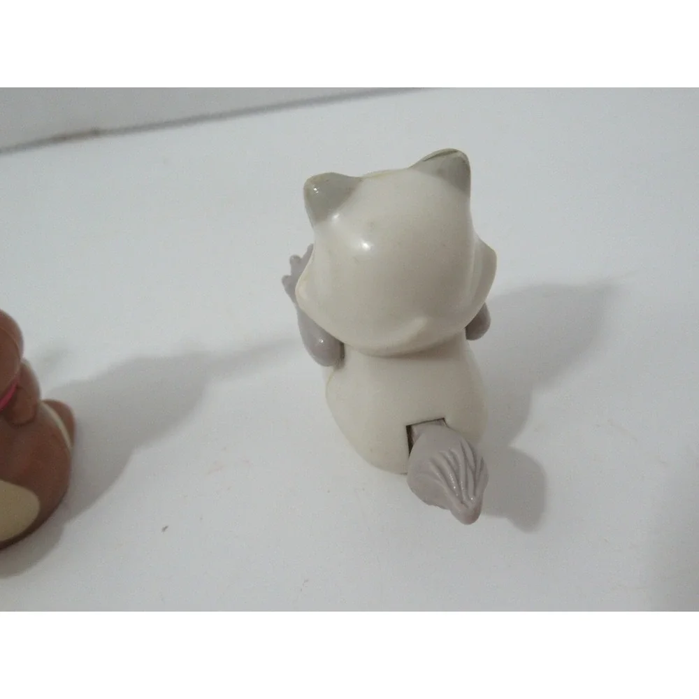 Kenner Vintage Used Littlest Pet Shop Cat Bashful Bunny Brown Mail order White